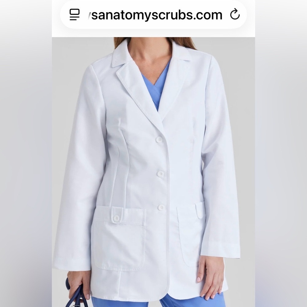Women’s Lab Coat Plus Size 4X Grey’s Anatomy Hannah